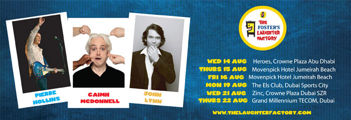 Laughter Factory 14 August Heroes