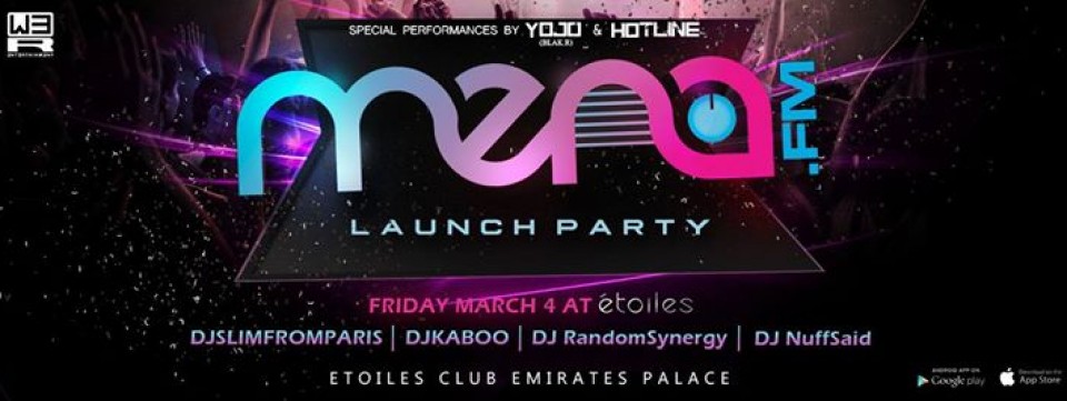 MENA.FM LAUNCH PARTY