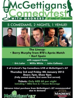 McGettigan's Comedyfest