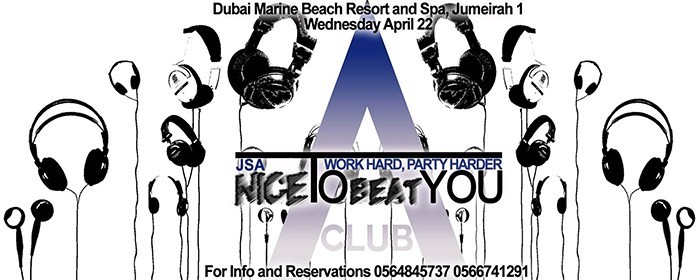 NICEtoBEATyou - House - AClubDubai - Wednesday