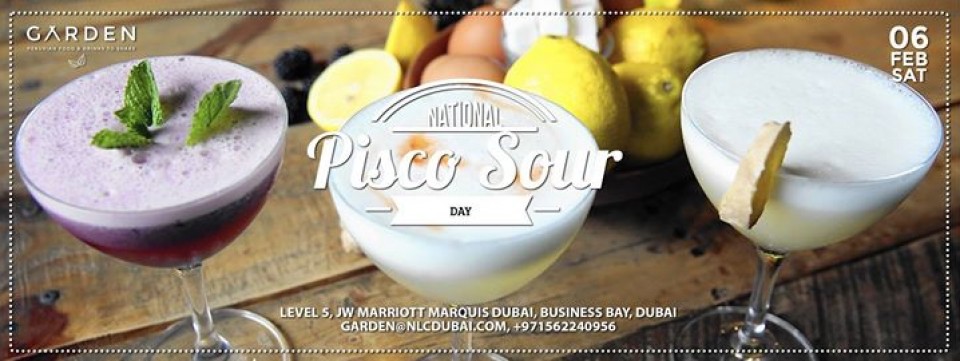 National Pisco Sour Day I UAE Record Breaking National Pisco Sour Day I UAE Record Breaking