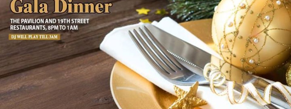 New Year's Eve Gala Dinner New Year's Eve Gala Dinner