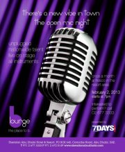 Open Mic Night Event at B-lounge