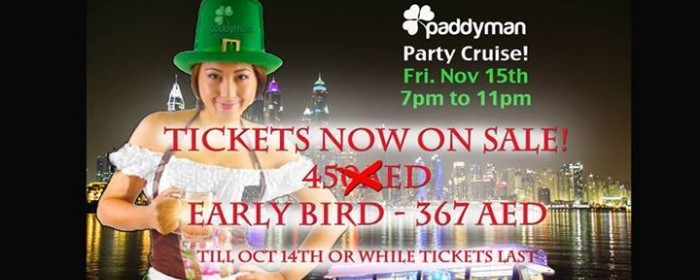 Paddyman Party Cruise!