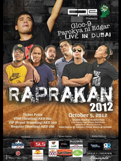 Parokya ni Edgar and Gloc 9 RAPRAKAN in Dubai