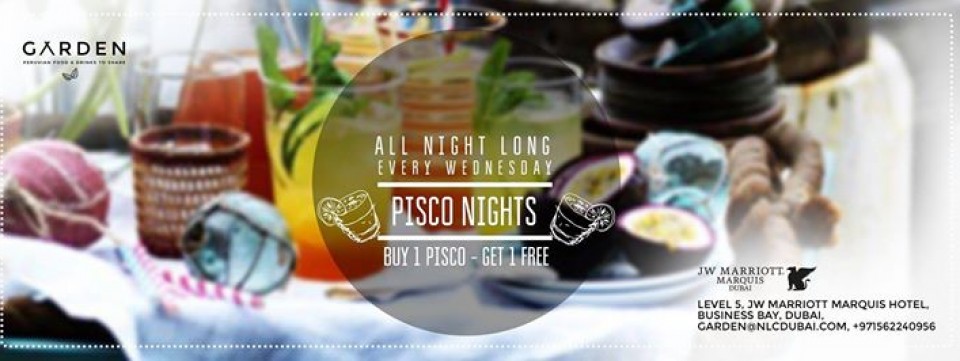 Pisco Nights I Buy One - Get One Free