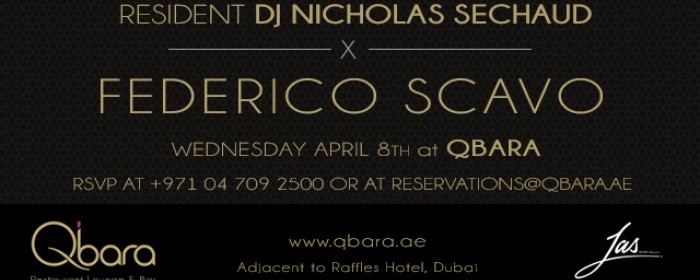 Q Wednesday at Qbara with Federico Scavo