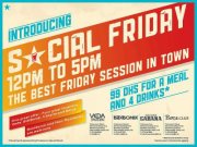 *****SOCIAL FRIDAY @ CABANA 99AED 4DRINKS+1MEAL!*****