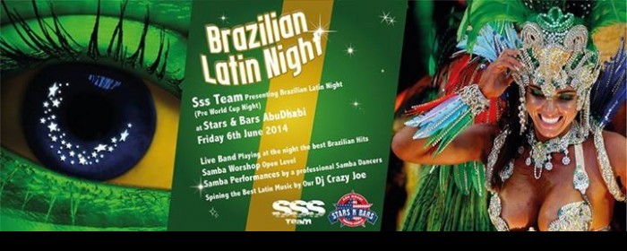 SSS TEAM presents Pre World Cup Latin Night At stars and Bars.S