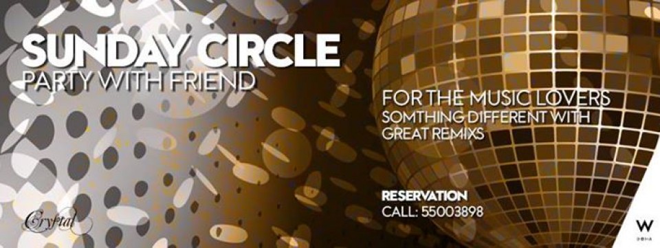 ''SUNDAY CIRCLE'' For The Music Lovers at Crystal Club