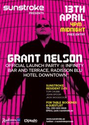 SUNSTROKE presents... Official Launch Party with GRANT NELSON SUNSTROKE presents... Official Launch Party with GRANT NELSON