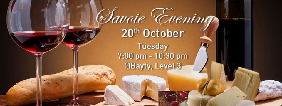 Savoie Evening with Executive Chef Jean Luc Amann, Master Chef of France