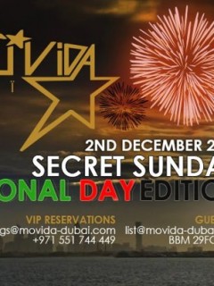 Secret Sunday @ MOVIDA Secret Sunday @ MOVIDA