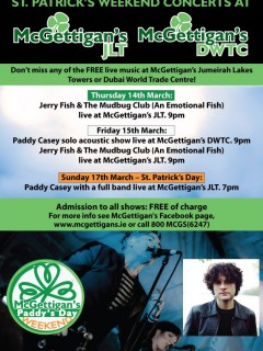 St. Patrick's Weekend St. Patrick's Weekend