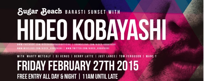 Sugar Beach - Hideo Kobayashi at Barasti