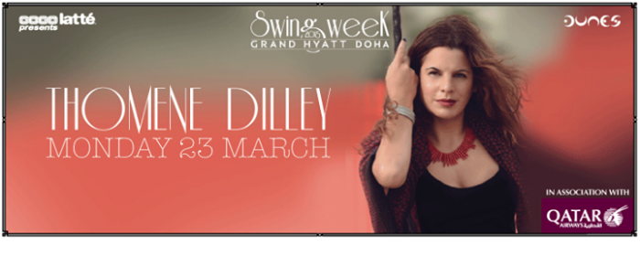 THOMENE DILLEY #swingweekdoha THOMENE DILLEY #swingweekdoha