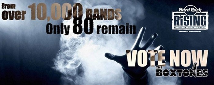 The Boxtones "HARD ROCK RISING" Performance Wednesday, May 7th 2014 The Boxtones "HARD ROCK RISING" Performance Wednesday, May 7th 2014