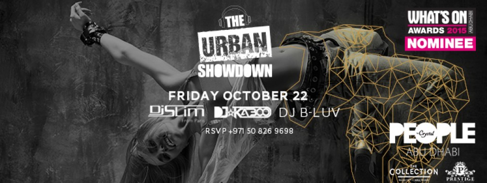 The Urban Showdown at People by Crystal Abu Dhabi