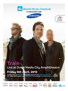 Train live in concert