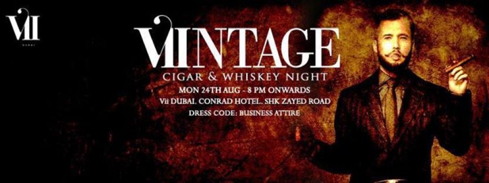 ViiNTAGE - Cigar and Whiskey Night