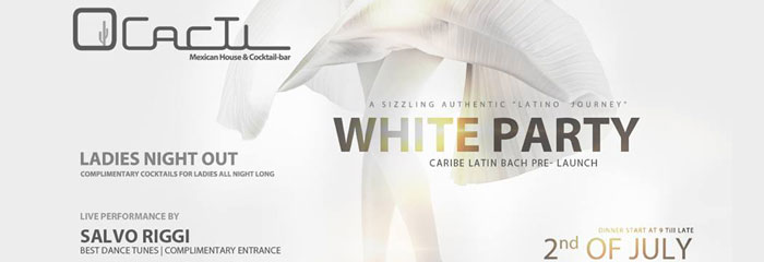 WHITE PARTY *Pre-Launch (Caribe Latin Bash @ Ocacti)