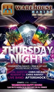 WareHouse Marina Club Presents Thursday Party | 21st FEB |