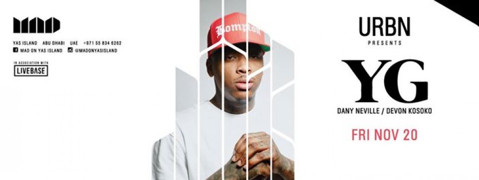 YG at MAD on Yas Island