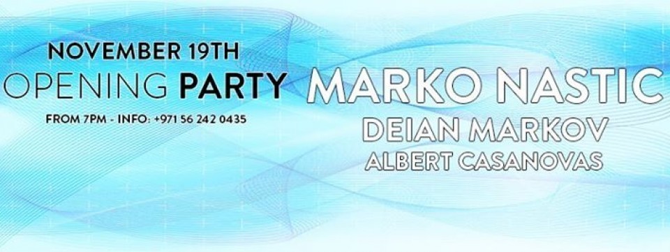 Yas Beach Opening Party Yas Beach Opening Party