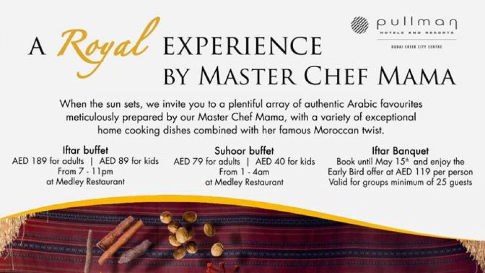 A Royal Ramadan Experience by Chef Mama
