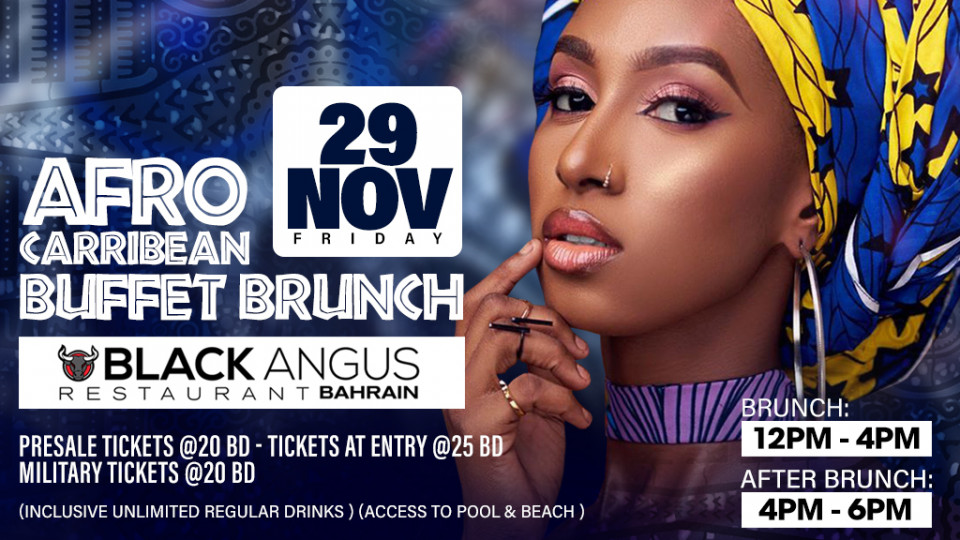 AfroCarribean Buffet Brunch - November