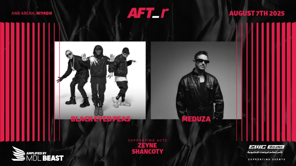 مهرجان AFT_r - الأسبوع الرابع في الرياض : بلاك آيد بيز، ميدوزا وشارك