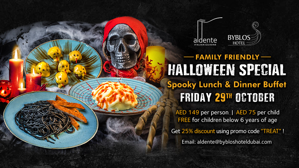 Al Dente Halloween Special - Byblos Hotel