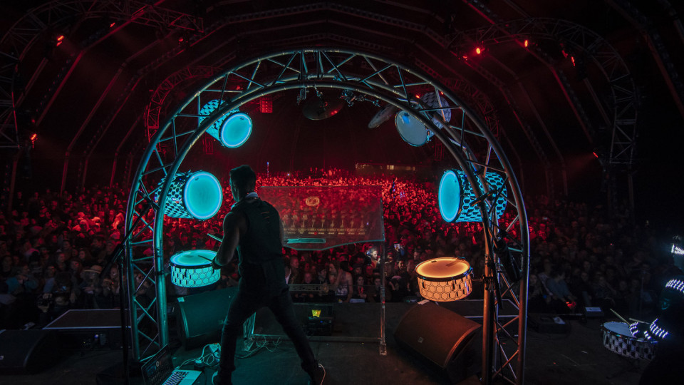 An Upbeat Night with DJ Percussia