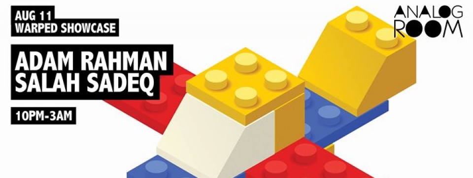 Analog Room pres. Warped w. Adam Rahman - Salah Sadeq