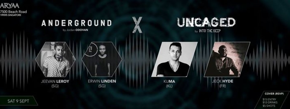 AnderGROUND#3 x Uncaged - Leroy • Linden • Kuma • Hyde
