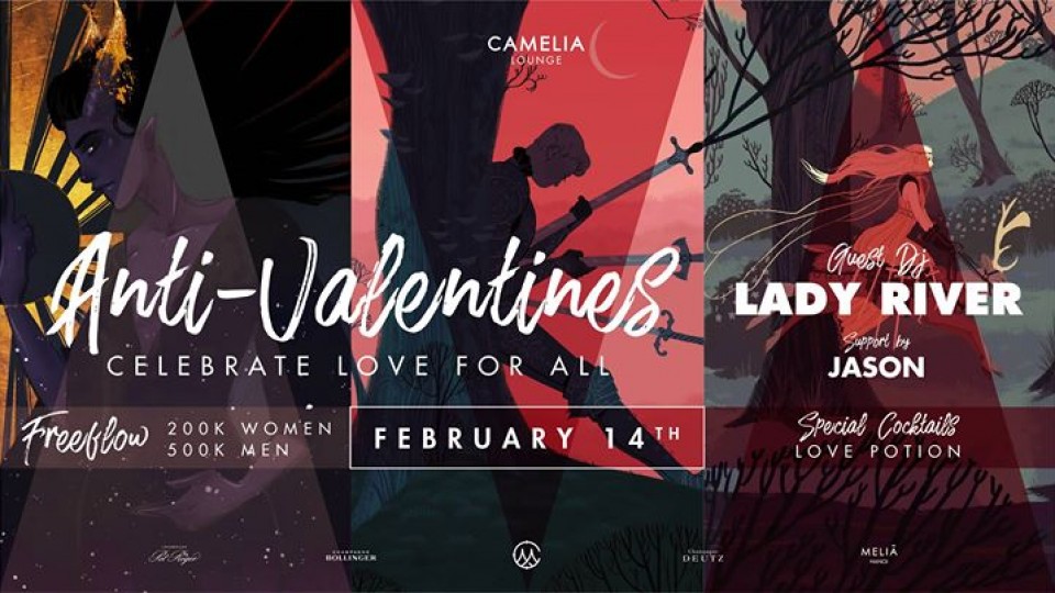 AntiValentines with Lady River at Camelia Lounge