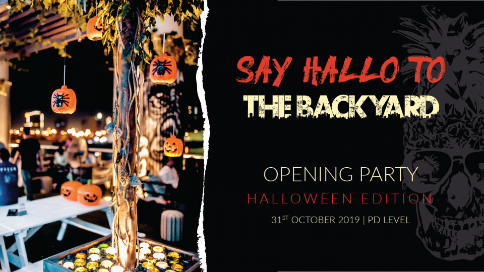 Backyard Halloween Party