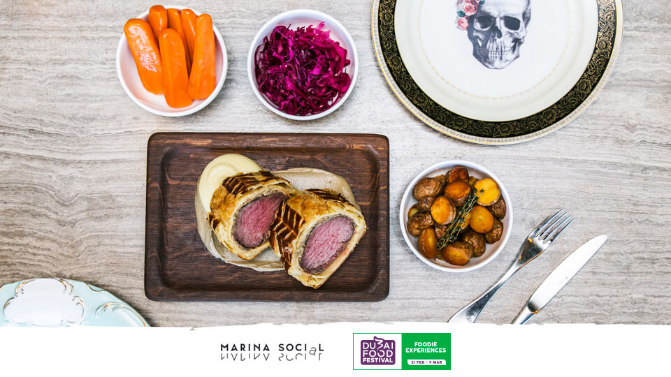 Beef Wellington masterclass at Marina Social