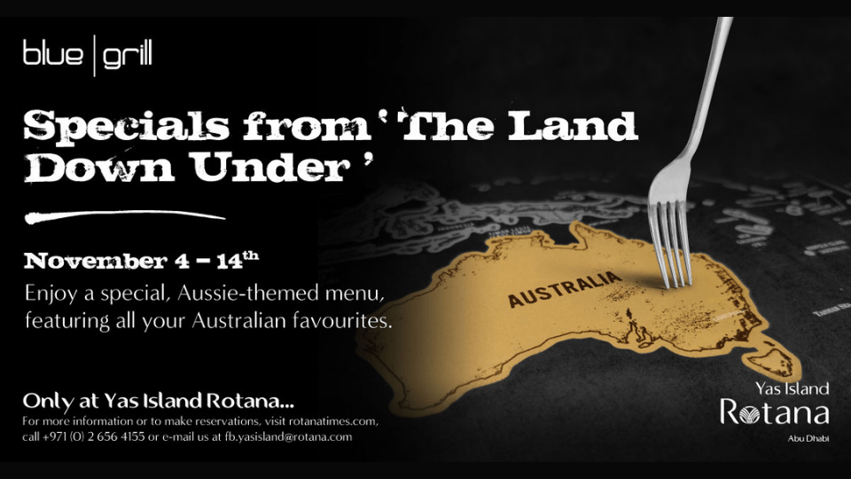 Blue grill - The Land Down Under