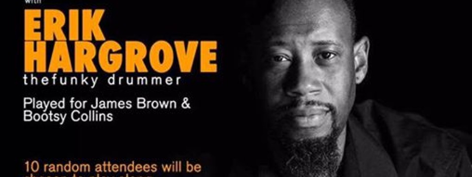 Blue monks presents Drumming workshop - Improve Your Groove 2 (Singapore ) Erik Hargrove