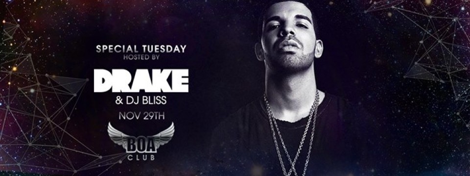 BOA special Tuesday hosted by DRAKE, Nov 29th