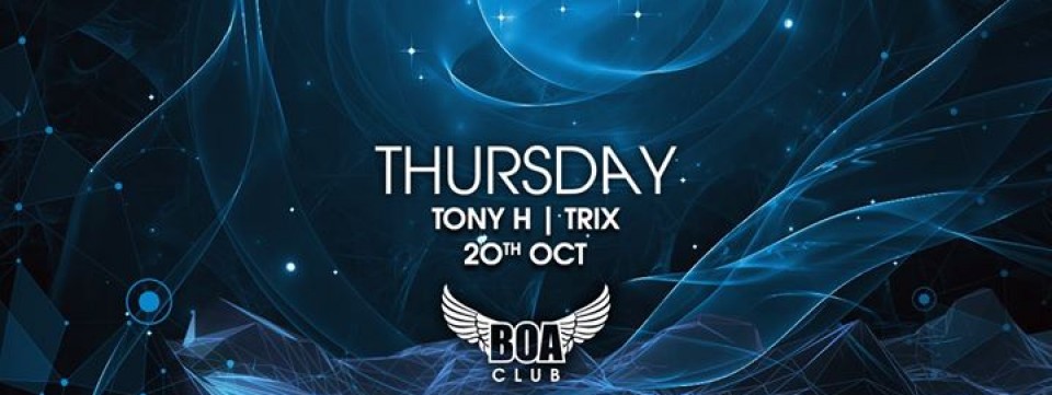 BOA - Thursday Oct. 20th BOA - Thursday Oct. 20th