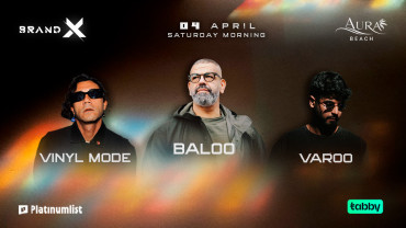 Brand X presents Baloo, Vinyl Mode & Varoo at Aura Beach in Jeddah