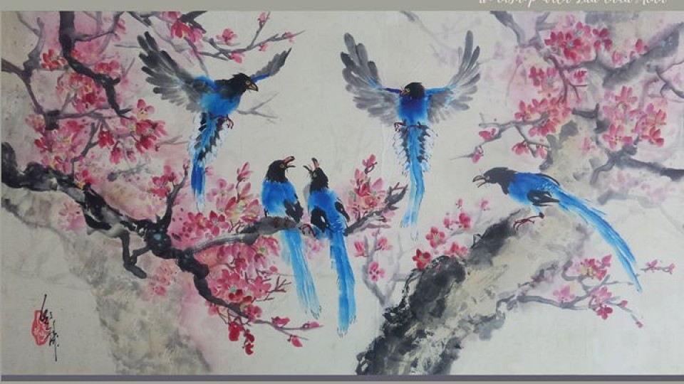 Chinese Watercolor: Bird Painting Workshop