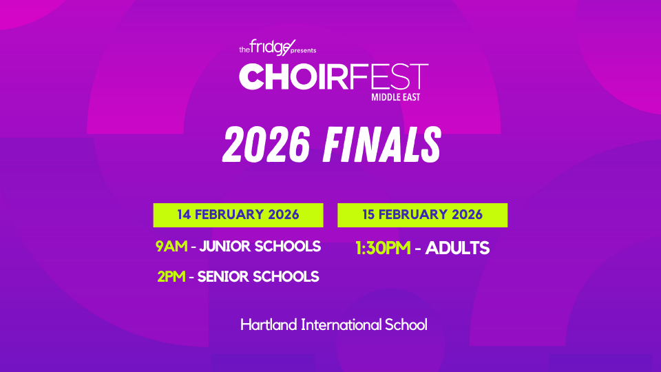 ChoirFest Middle East 2026 Finals in Dubai ChoirFest Middle East 2026 Finals in Dubai