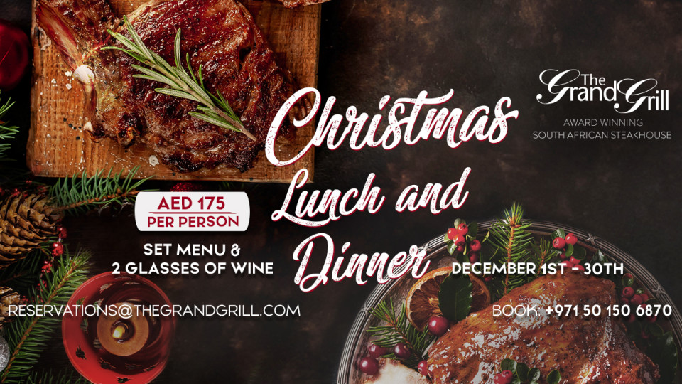 Christmas Lunch & Dinner Christmas Lunch & Dinner