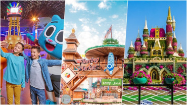 IMG Park + Global village + Miracle Garden - Combo