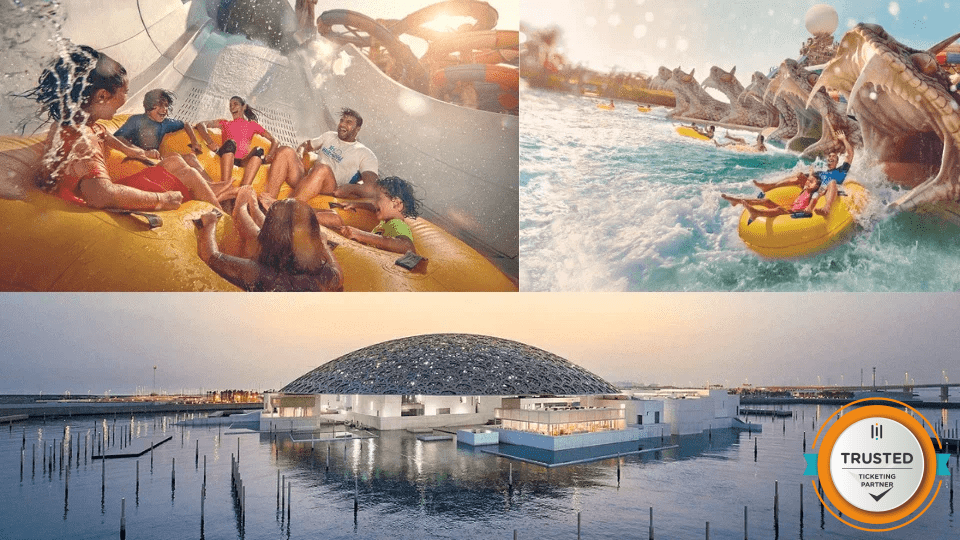 Yas Waterworld Abu Dhabi + Louvre - Combo Yas Waterworld Abu Dhabi + Louvre - Combo