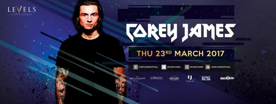 COREY JAMES at Levels