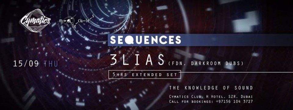 Cymatics with 3LIAS (Beirut)